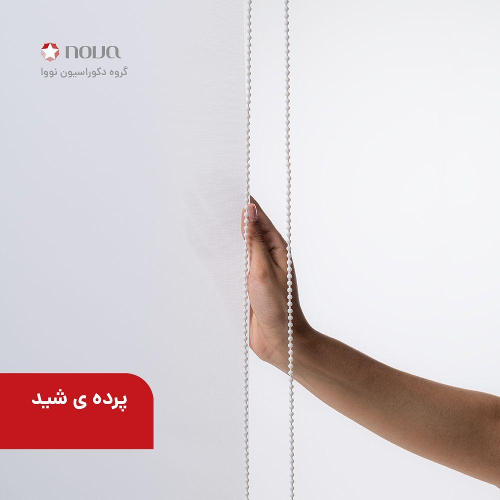 عکس محصول پرده شید پترن کلاسیک طرح گل کد PAT-39