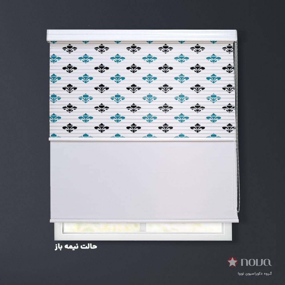 عکس محصول پرده شب و روز 1 سانتی پترن کلاسیک طرح داماسک کد PAT-25