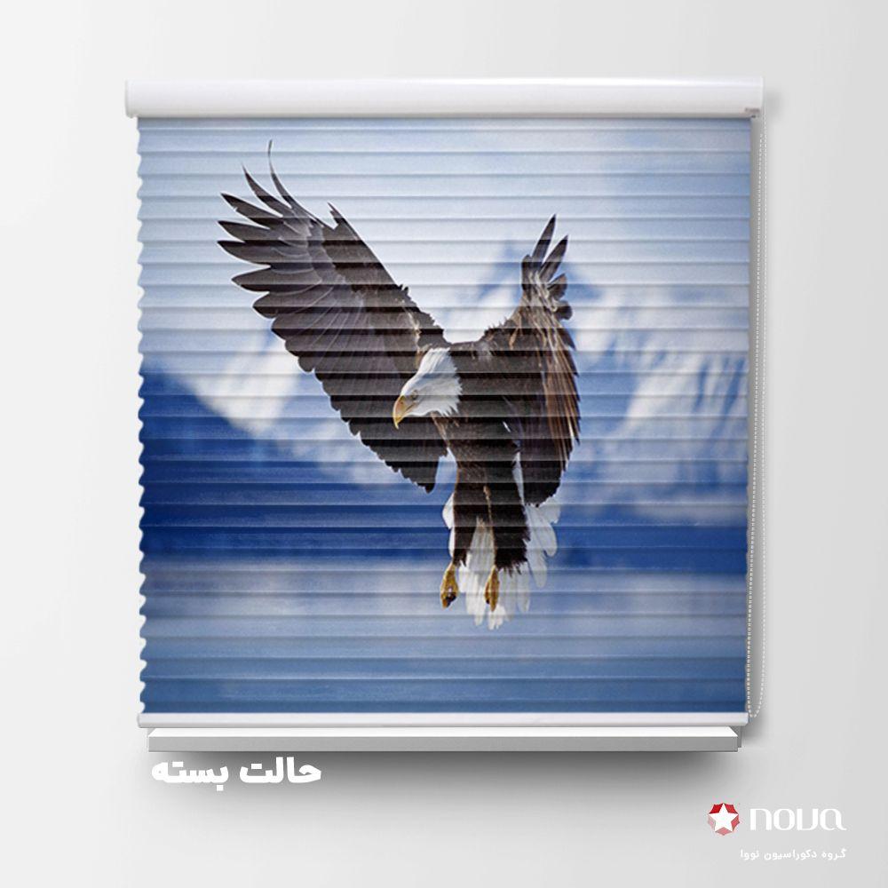 پرده سیلوئت تصویری طرح عقاب کد ANM-03
