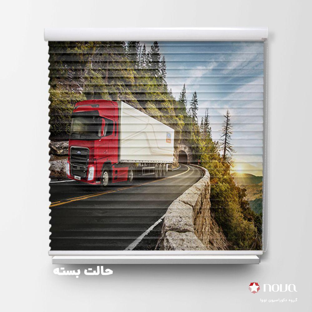 پرده سیلوئت تصویری طرح لوکوموتیو کد CAR-10