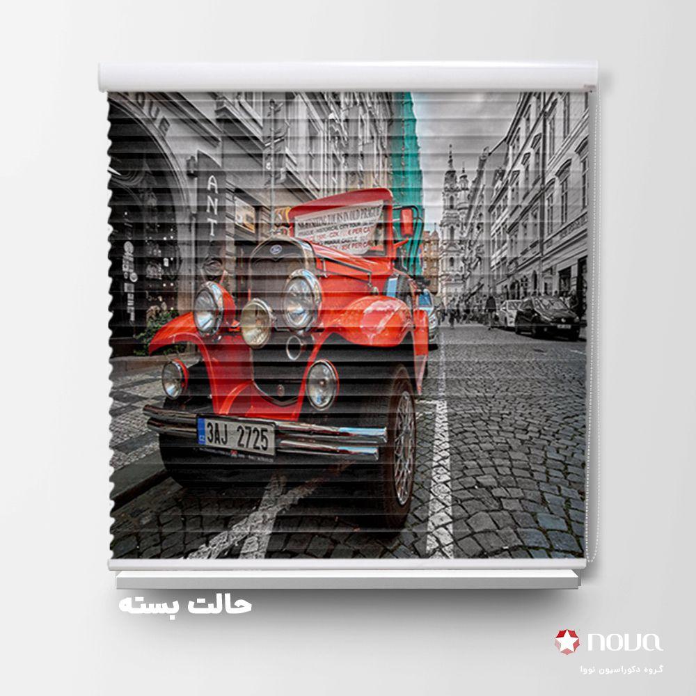 پرده سیلوئت تصویری طرح ماشین فراری کد CAR-14