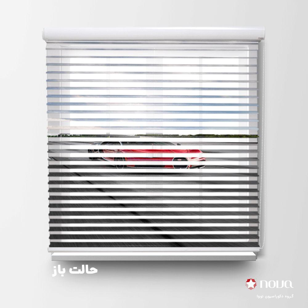 عکس محصول پرده سیلوئت تصویری طرح ماشین بوگاتی CAR-03