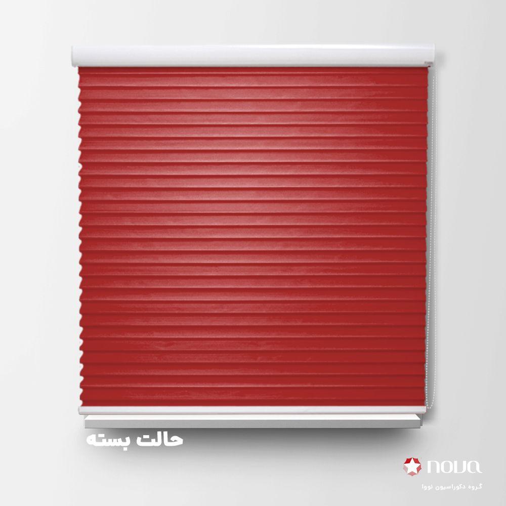 پرده سیلوئت تک رنگ سرخابی کد COL-16