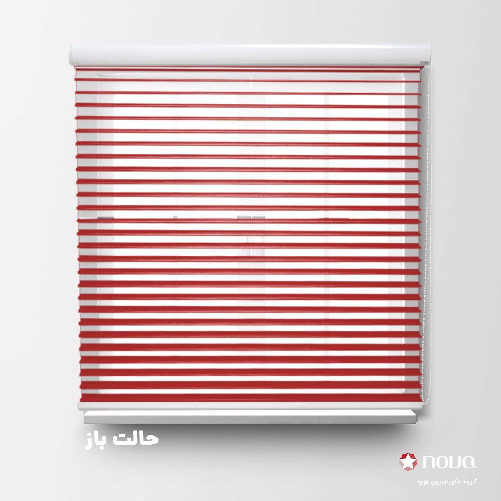 عکس محصول پرده سیلوئت تک رنگ سرخابی کد COL-16