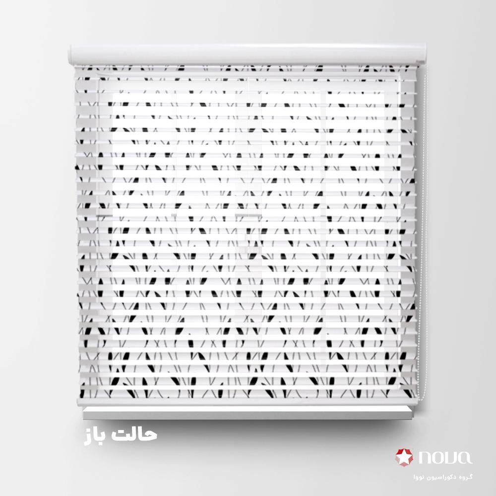 عکس محصول پرده سیلویت پترن فانتزی  کد PAT-42