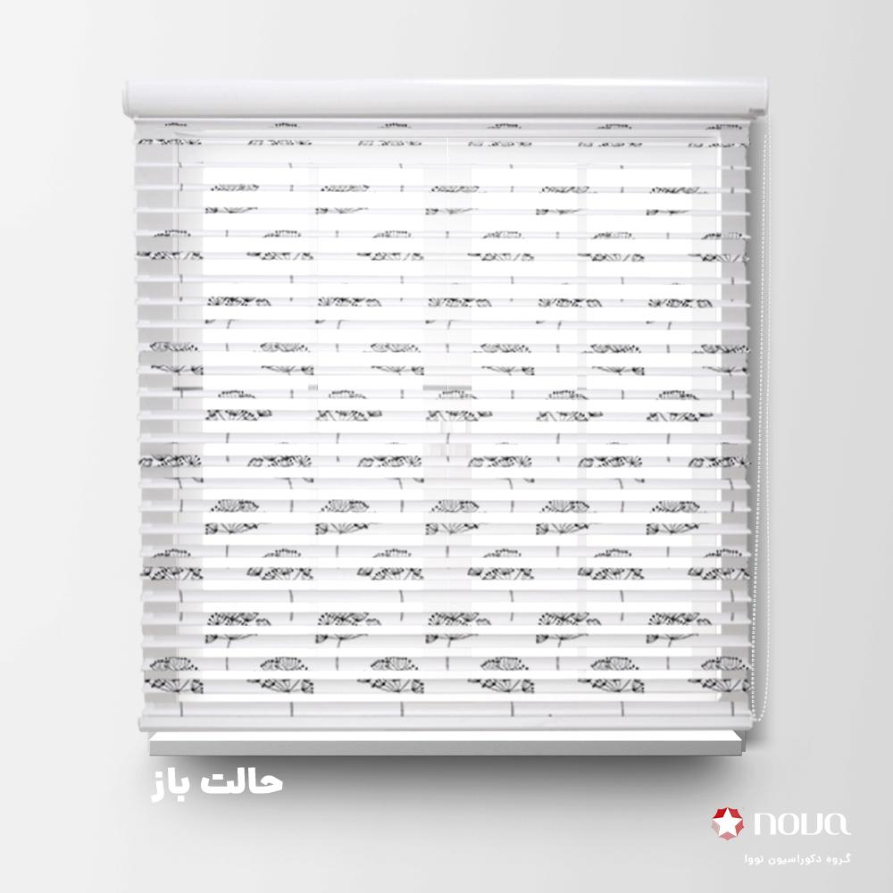 عکس محصول پرده سیلویت پترن فانتزی  کد PAT-44