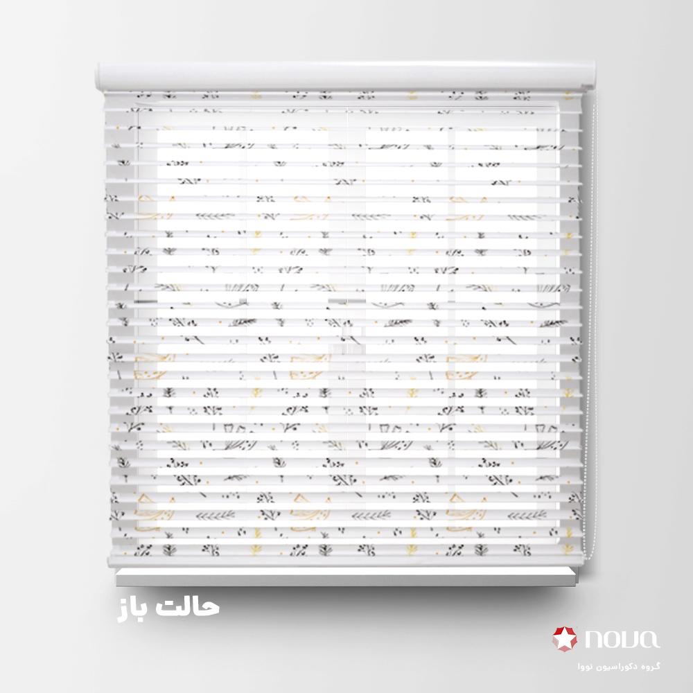 عکس محصول پرده سیلویت پترن فانتزی کد PAT-46