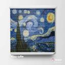 پرده سیلوئت تصویری طرح هنری لاکچری مدرن کد ART-13