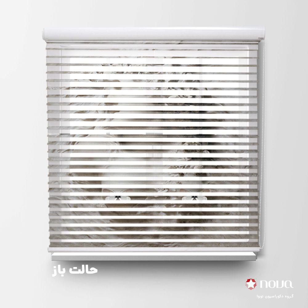 عکس محصول پرده سیلوئت تصویری طرح سه بعدی فرشته سنگی کد TRD-16