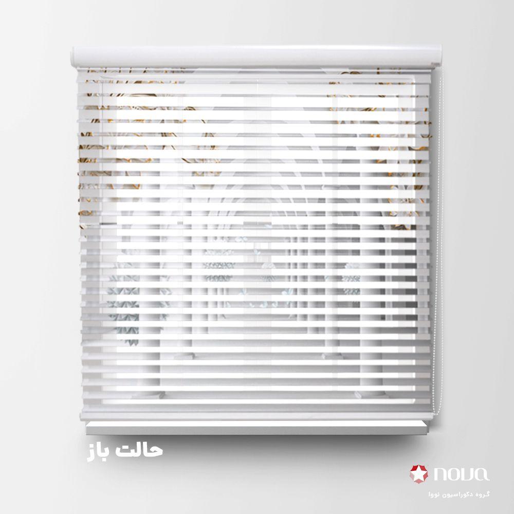 عکس محصول پرده سیلوئت تصویری طرح سه بعدی تالار سفید کد TRD-03