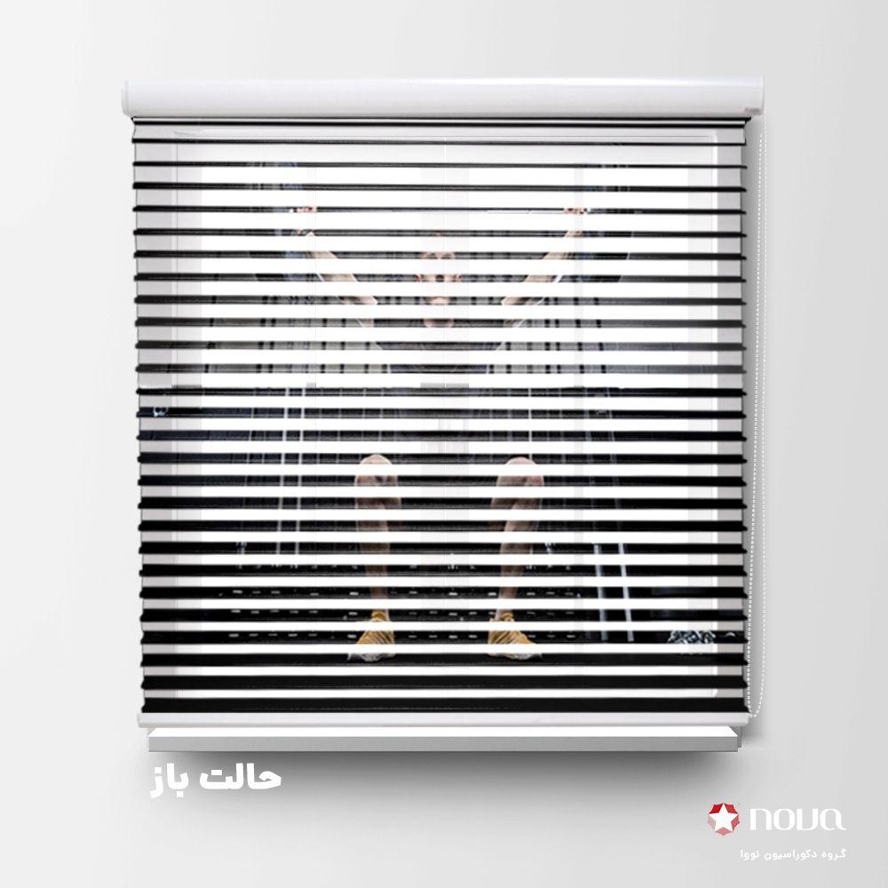 عکس محصول پرده سیلوئت تصویری طرح ورزشی وزنه برداری SPT-03