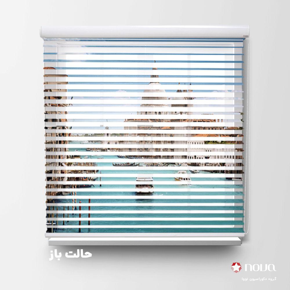 عکس محصول پرده سیلوئت تصویری طرح شهر ونیز کد CIT-10
