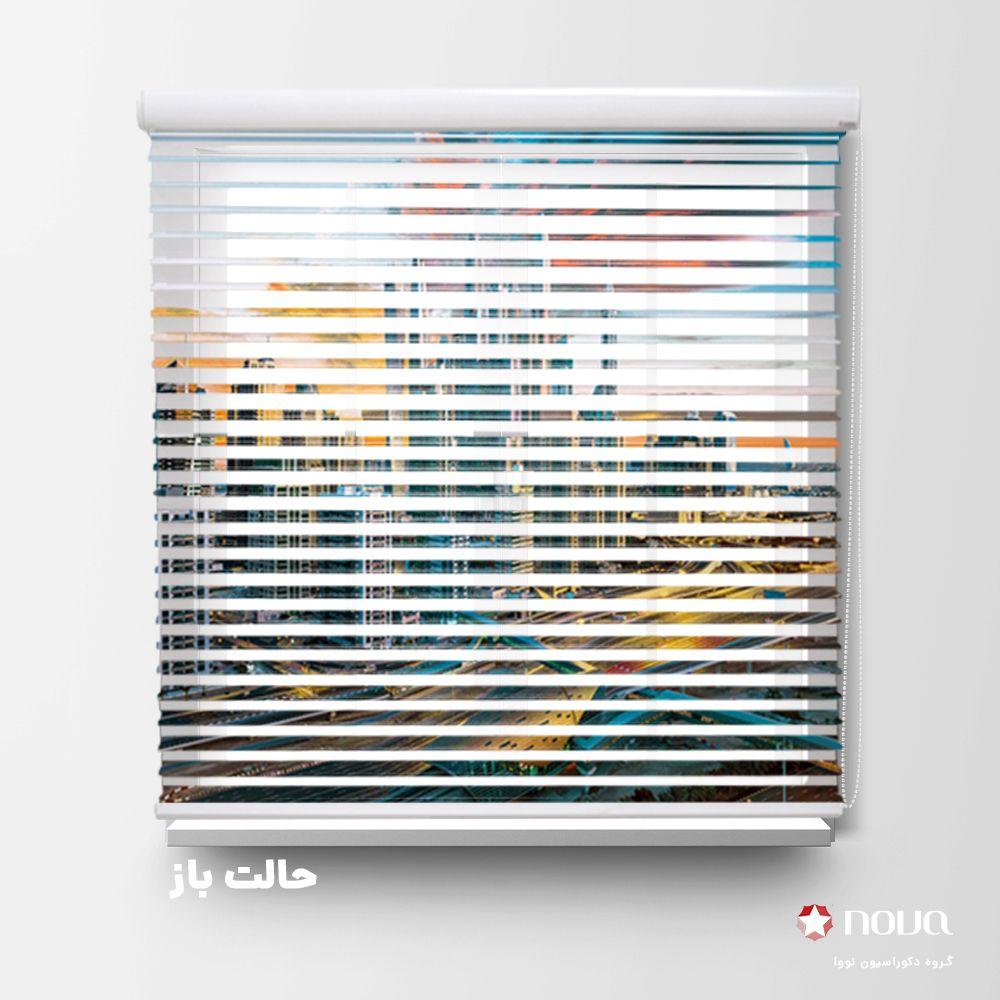 عکس محصول پرده سیلوئت تصویری طرح شهر دبی مارینا کد CIT-03