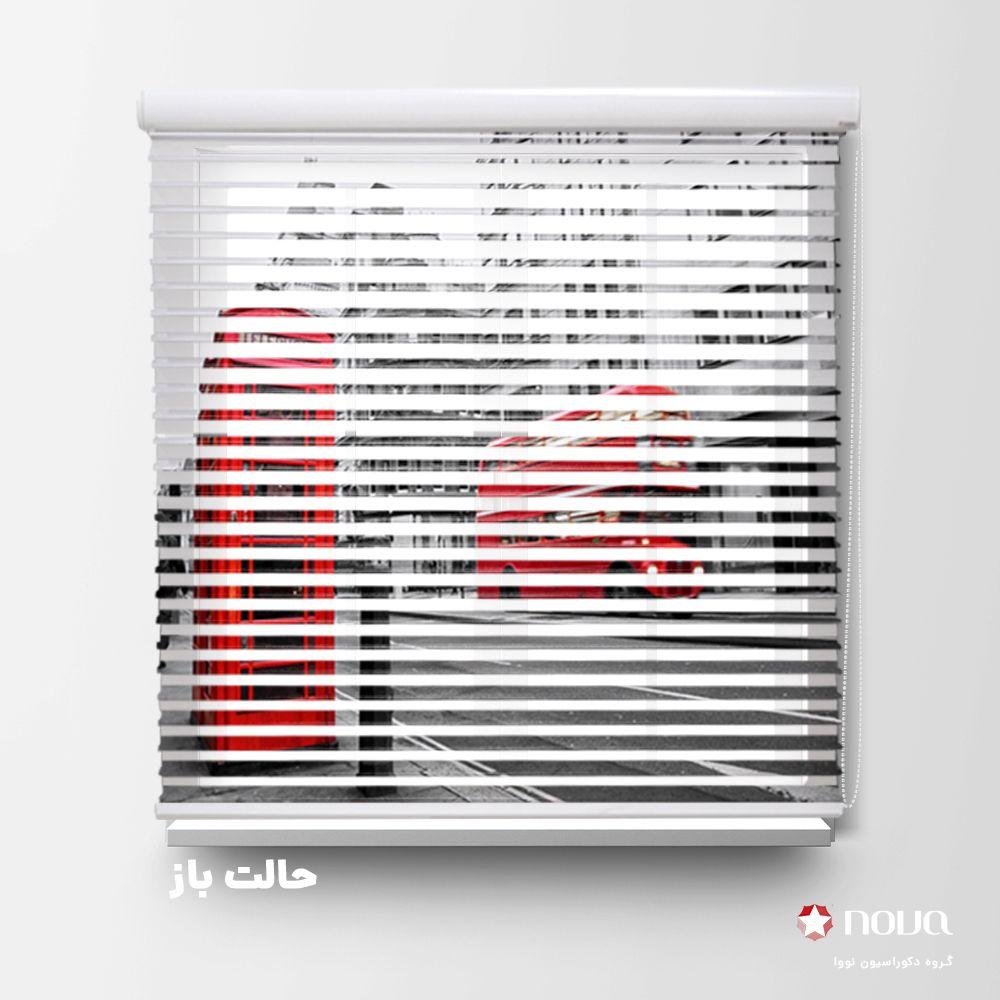 عکس محصول پرده سیلوئت تصویری طرح شهر لندن کد CIT-07