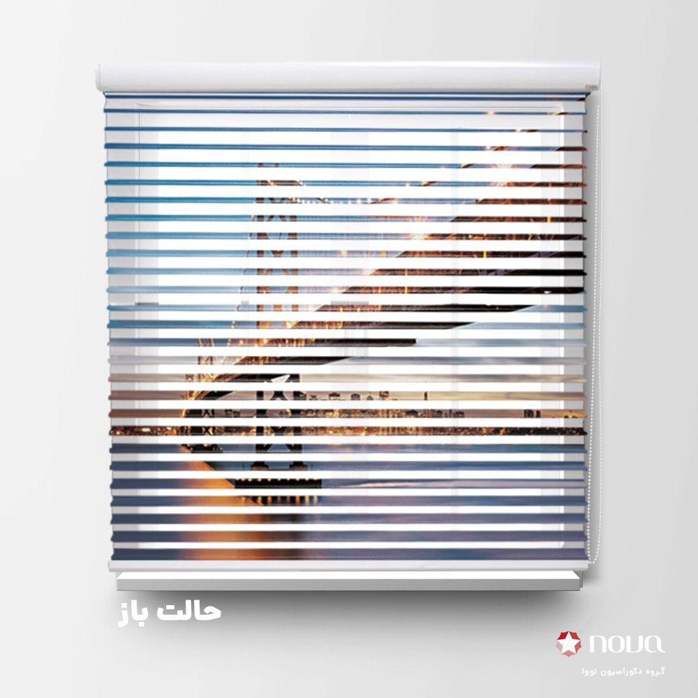 عکس محصول پرده سیلوئت تصویری طرح شهر پل سانفرانسیسکو کد CIT-08