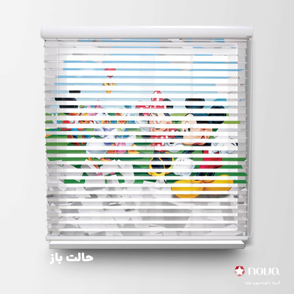 عکس محصول پرده سیلوئت تصویری طرح کودک میکی موس کد KDS-10