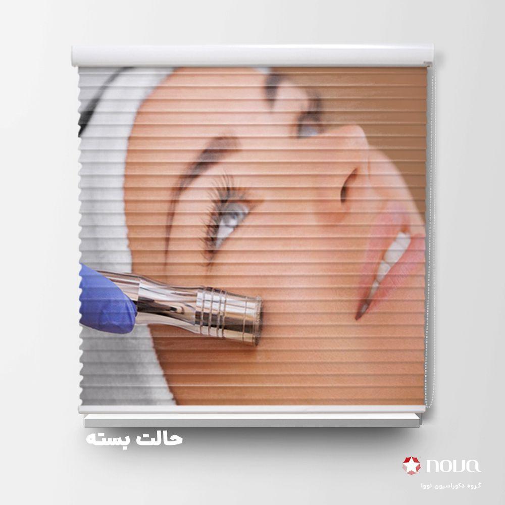 پرده سیلوئت تصویری طرح سالن فیشال کد BSN-04