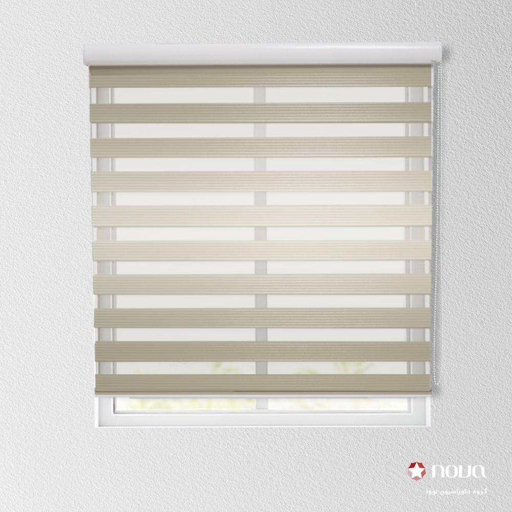 پرده زبرا پلیسه طرح طیف رنگی کد RC-03