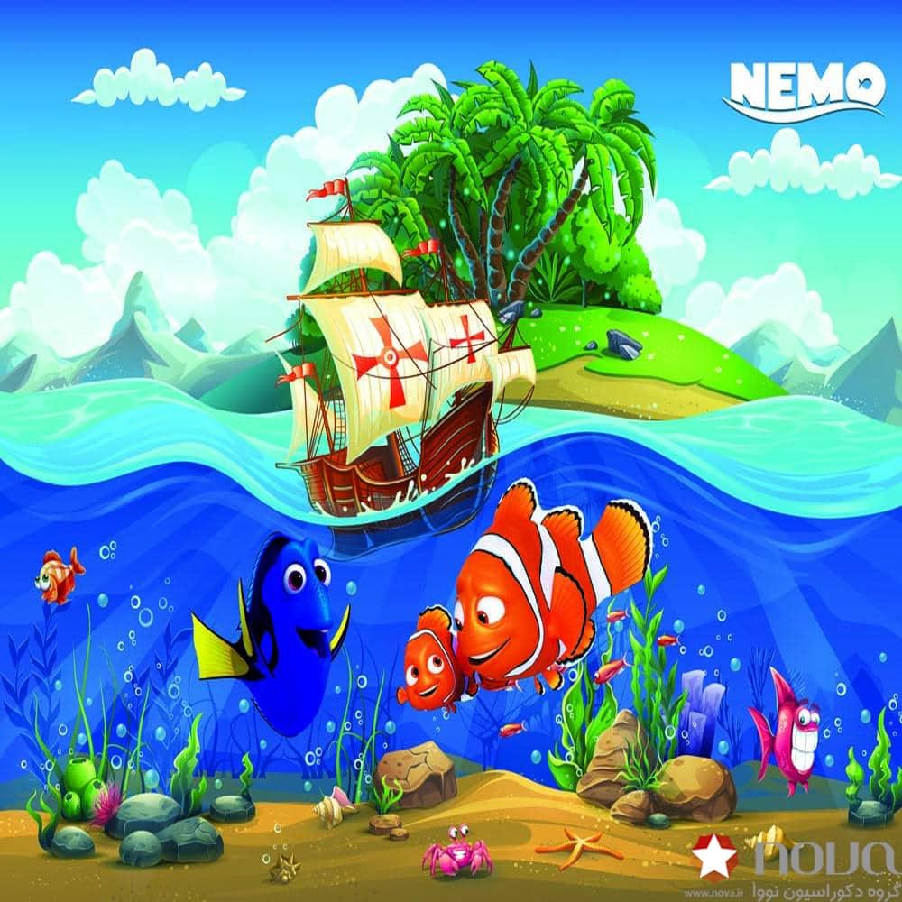 عکس محصول پرده زبرا طرح نمو کد KDS-26