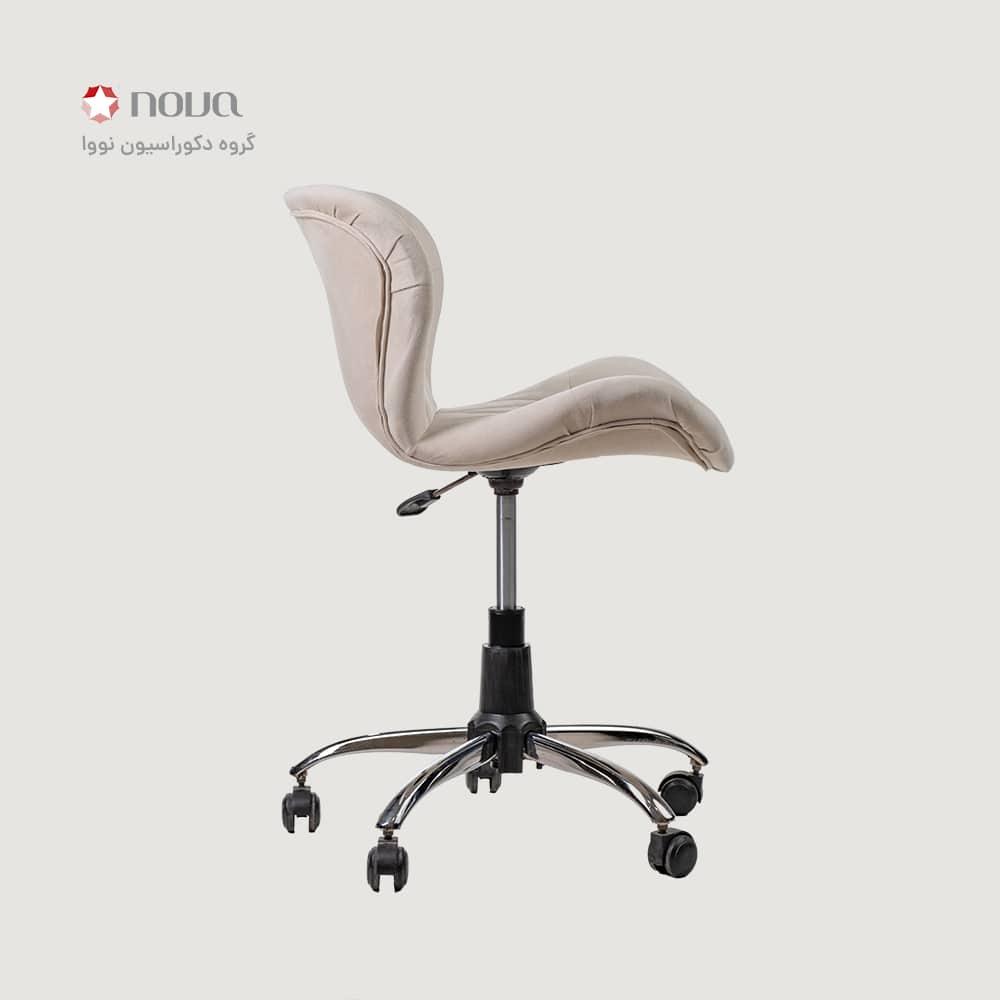 عکس محصول صندلی گردون زین اسبی روکش مخمل