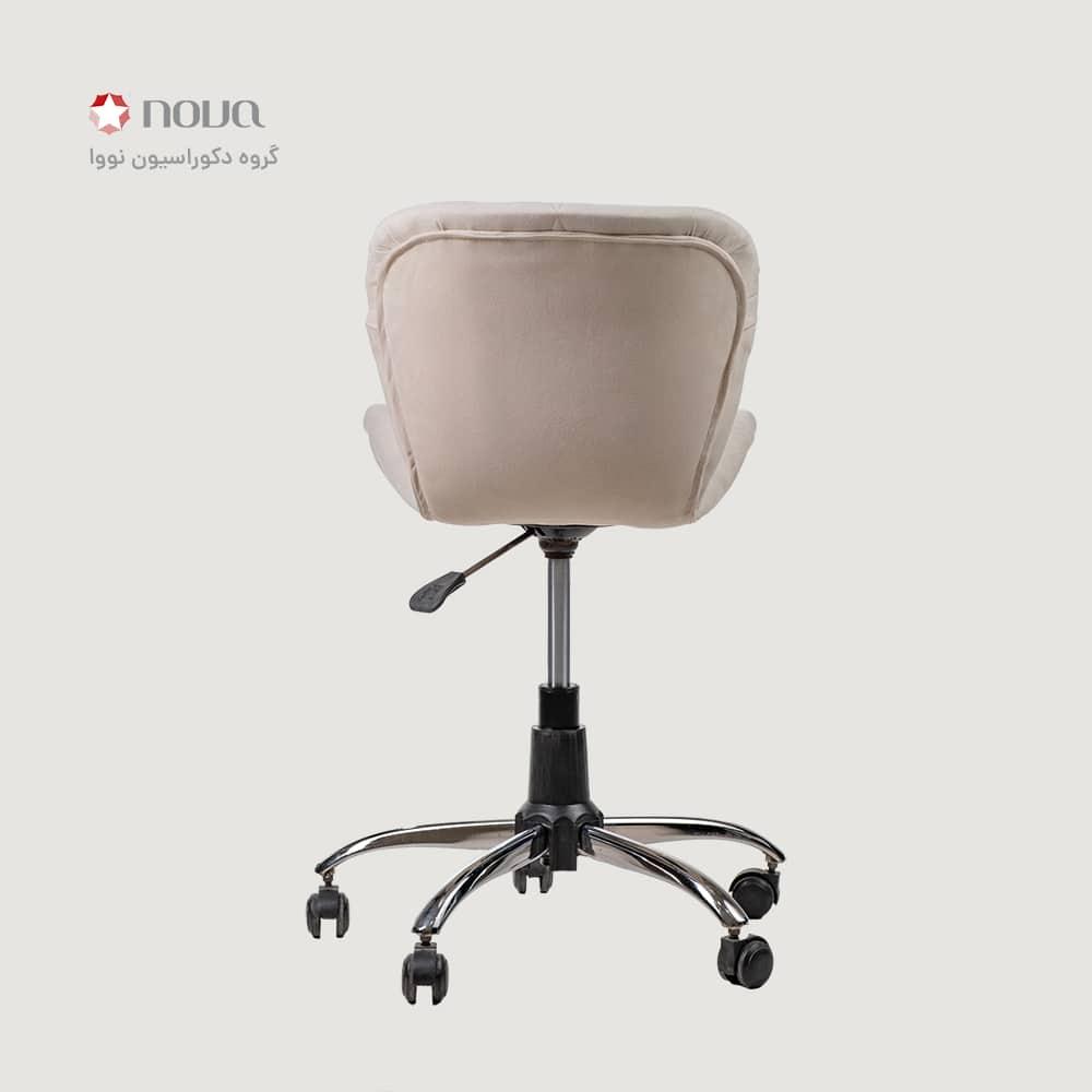 عکس محصول صندلی گردون زین اسبی روکش مخمل