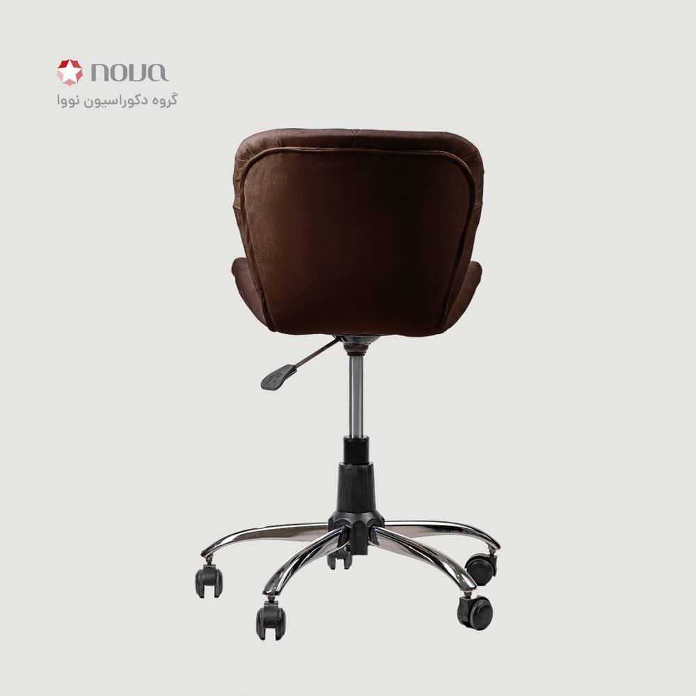 عکس محصول صندلی گردون زین اسبی روکش مخمل