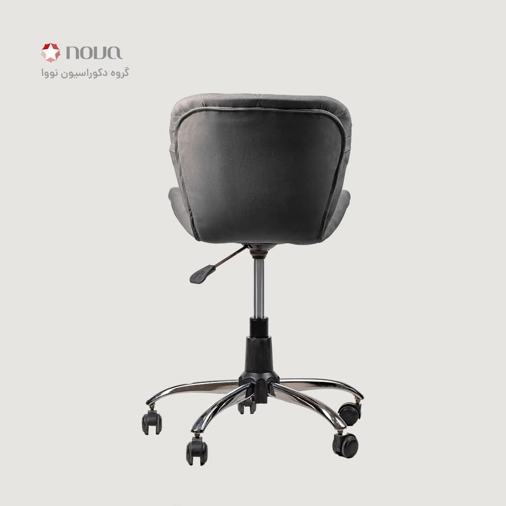 عکس محصول صندلی گردون زین اسبی روکش مخمل