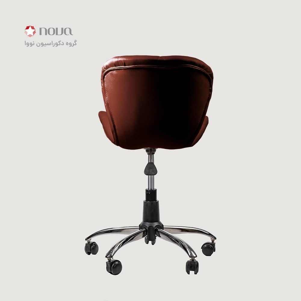 عکس محصول صندلی گردون زین اسبی روکش چرمی
