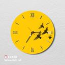 ساعت دیواری مدرن طرح پرواز کد CLK-29