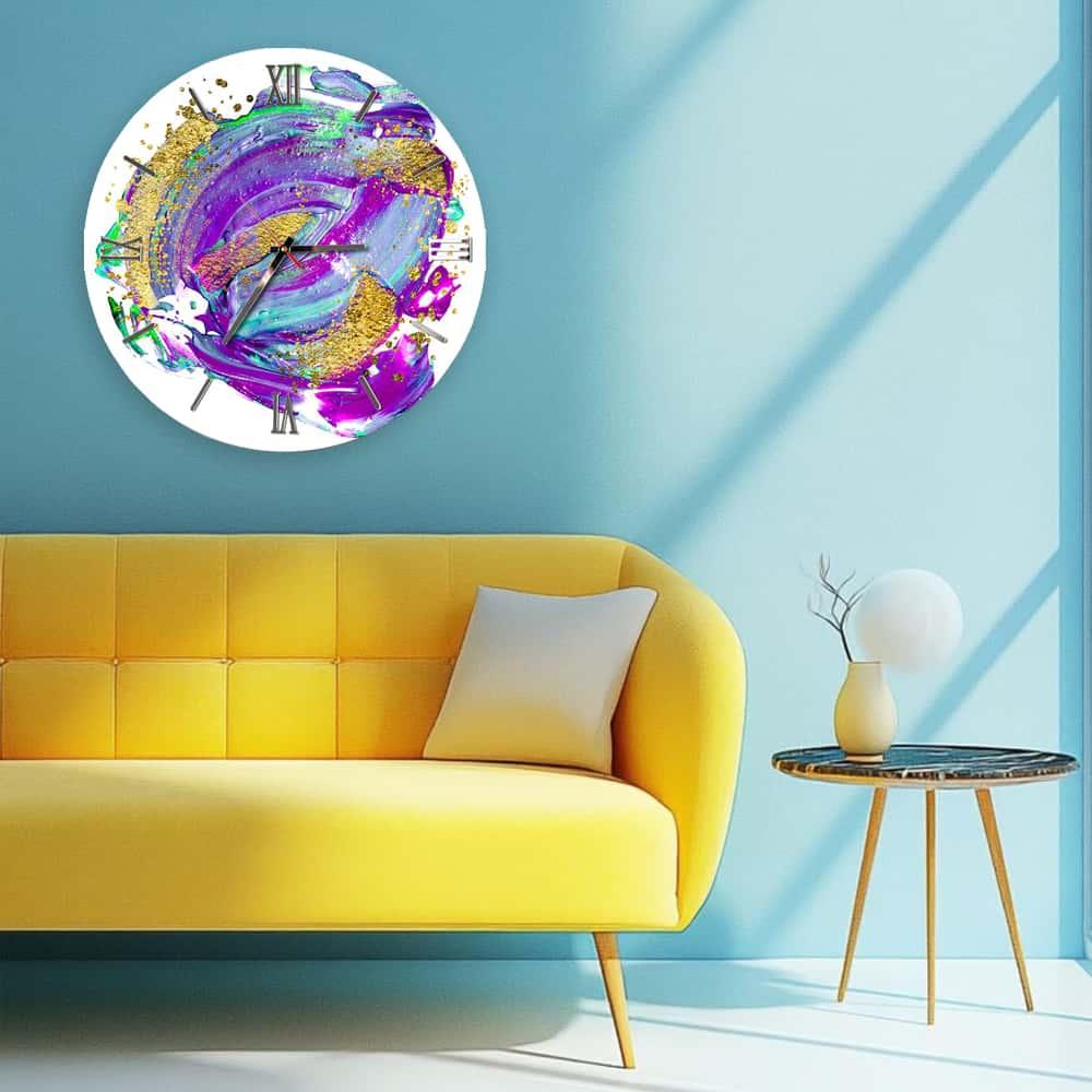 عکس محصول ساعت دیواری مدرن طرح کیمبرلی کد CLK-11