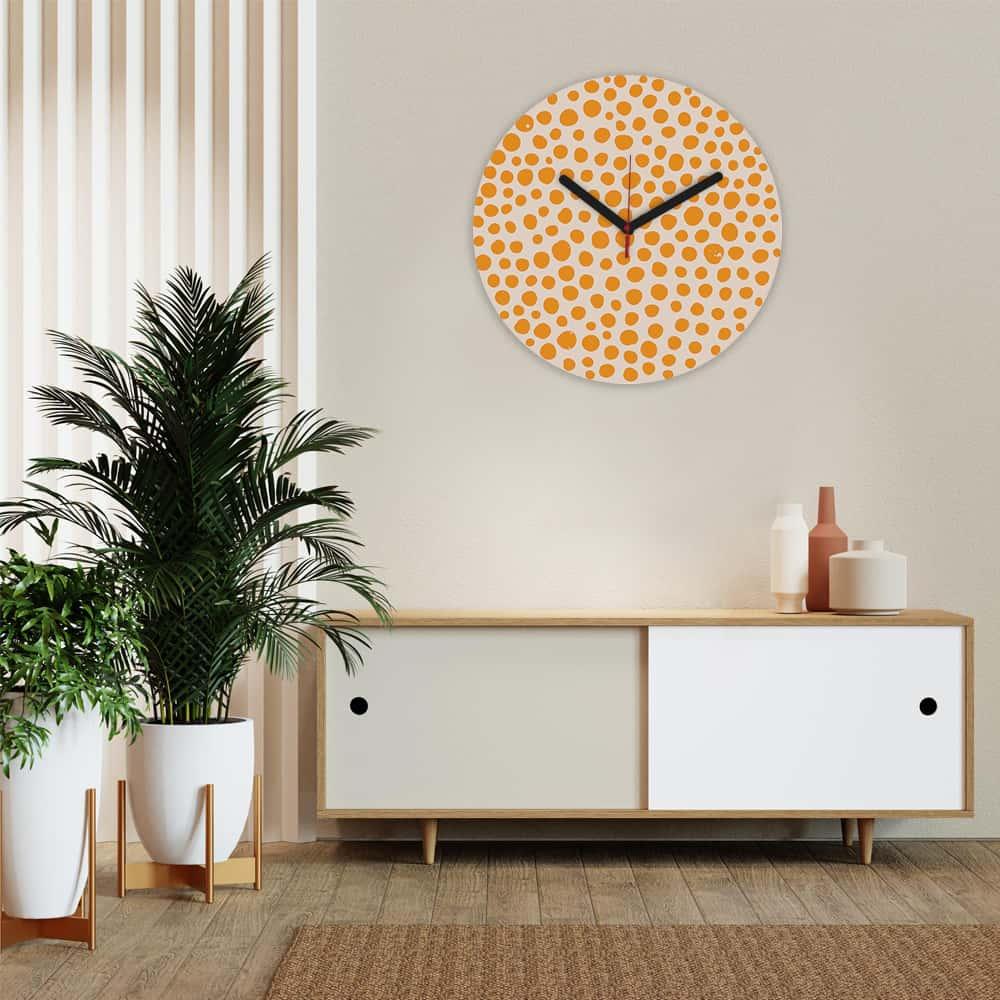 عکس محصول ساعت دیواری مدرن طرح مینیمال کد CLK-25