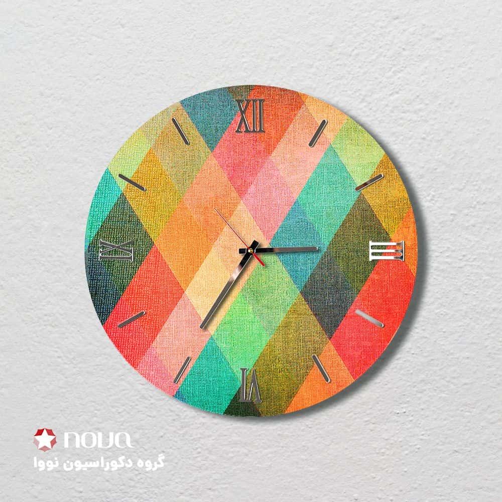 ساعت دیواری مدرن طرح البا کد CLK-09