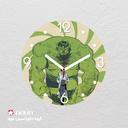 ساعت دیواری مدرن کودک طرح هالک کد CLK-88