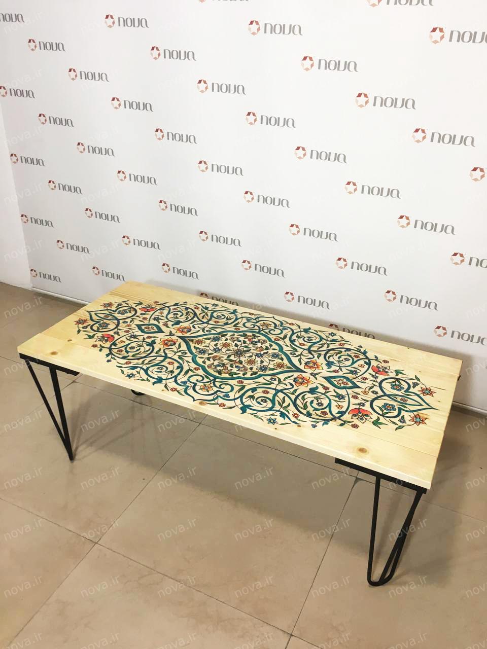 نمونه اجرا شده محصول میز جلومبلی مدل مدرنیستیک طرح سورنا کد TL-20