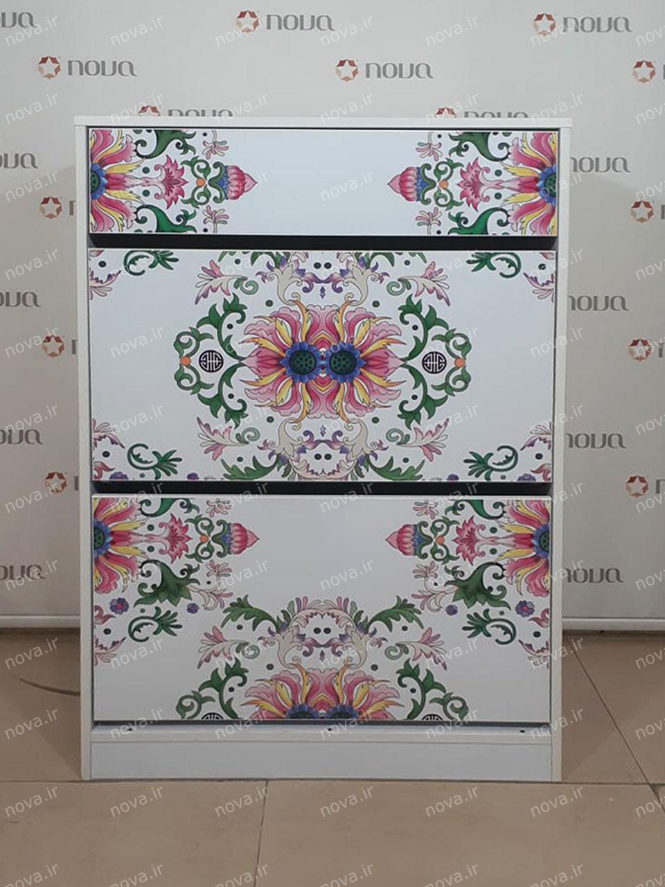 نمونه اجرا شده محصول جاکفشی مدل ایکیا طرح سوفیا کد IKA-11