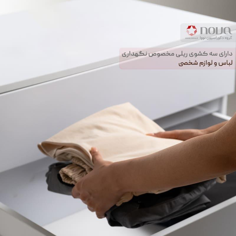 عکس محصول دراور طرح ژئومتریک مدل ایکیا کد CUB-13