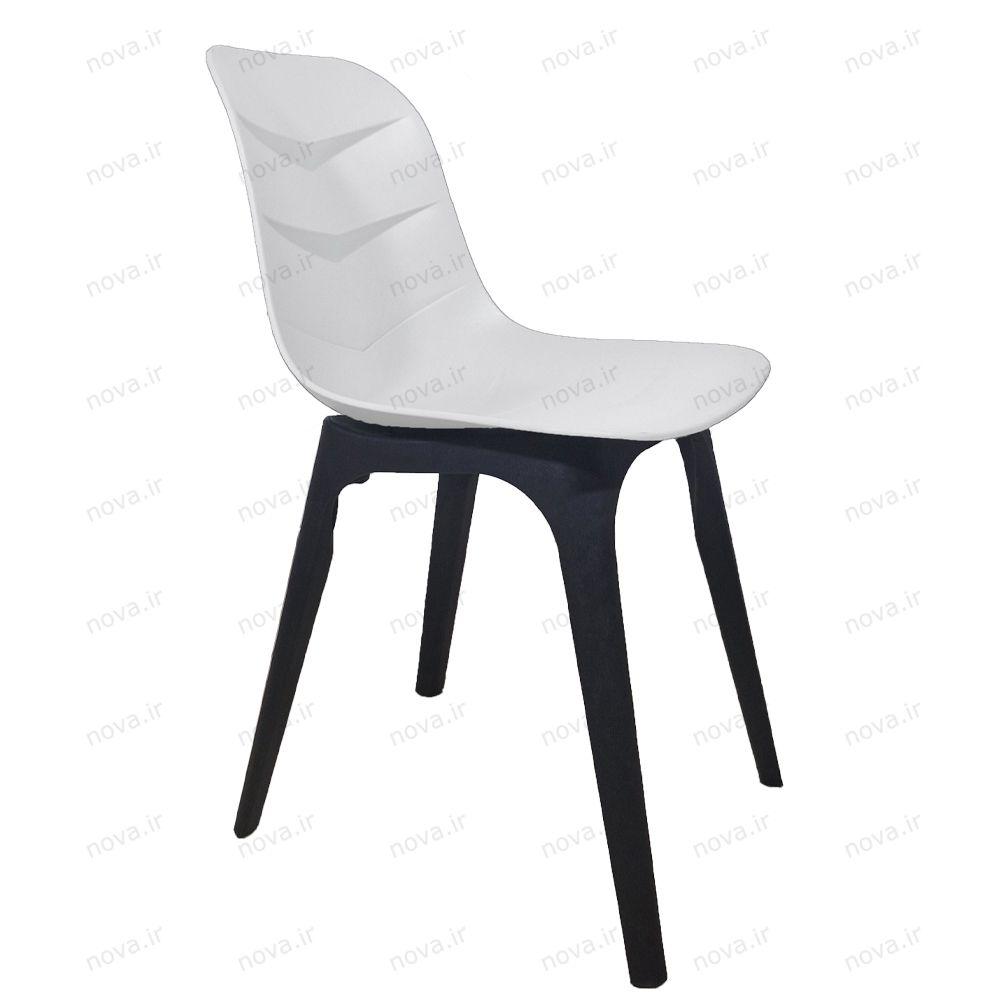 عکس محصول صندلی پایه پلاستیکی صفحه فایبر مدل تیبا