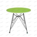 میز پایه فلزی مدل اسپایدر پرو رنگ سبز کد COL-06