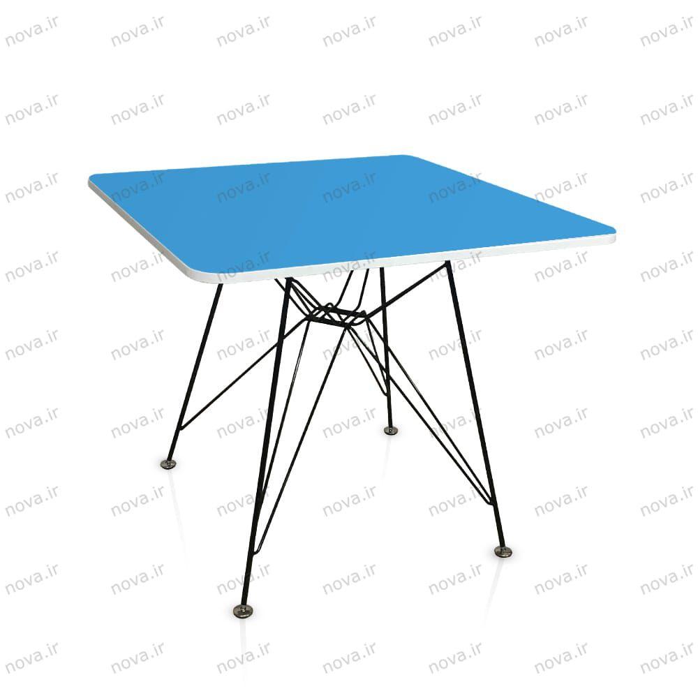 عکس محصول میز پایه فلزی مدل اسپایدر پرو رنگ آبی کد COL-07