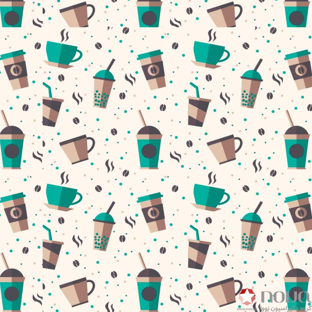 عکس محصول پرده شب و روز 1 سانتی پترن آشپزخانه طرح کد PAT-11