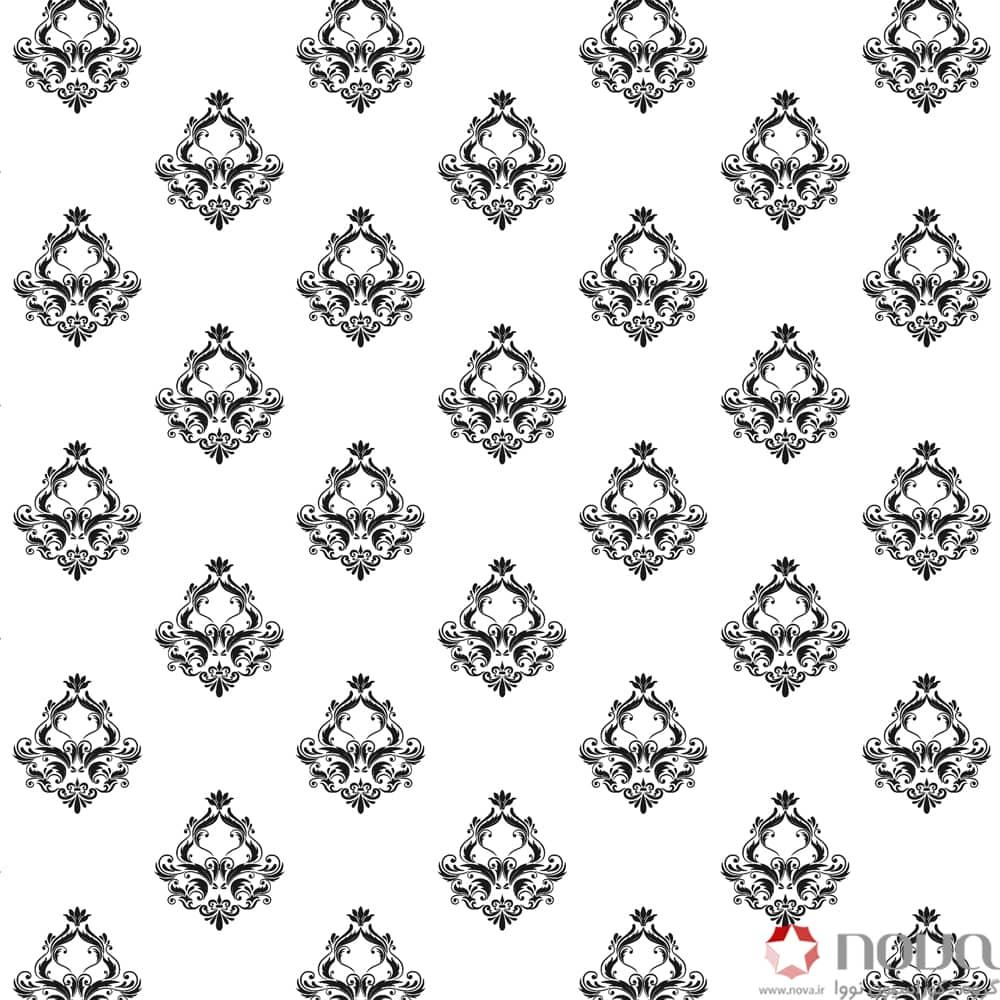 عکس محصول پرده شب و روز 1 سانتی پترن کلاسیک طرح داماسک کد PAT-19