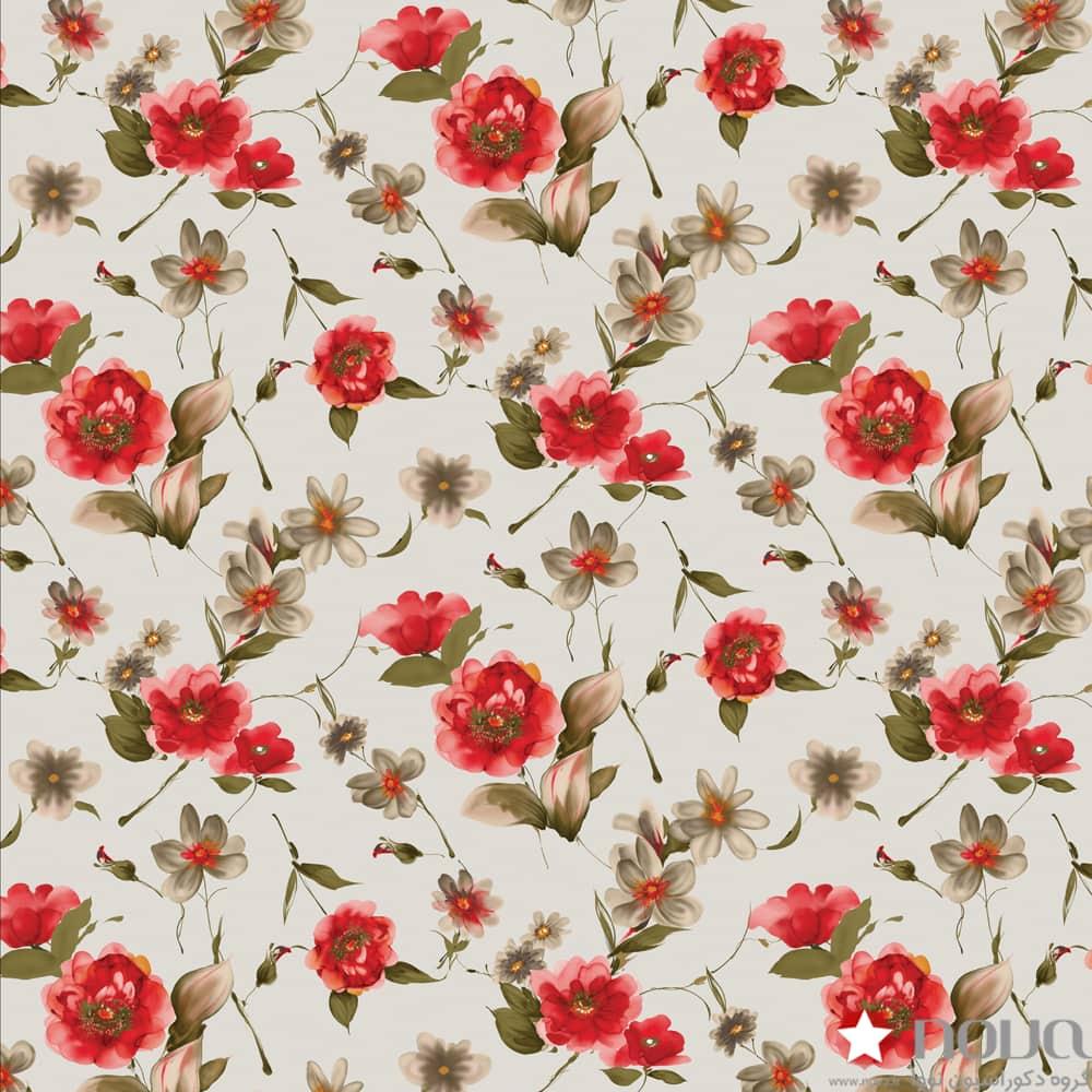 عکس محصول پرده شید پترن کلاسیک طرح گل کد PAT-30