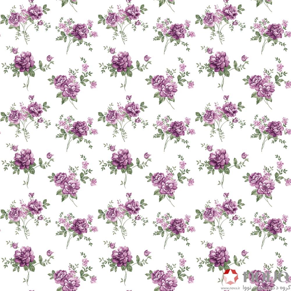 عکس محصول پرده زبرا پلیسه پترن کلاسیک طرح گل کد PAT-35