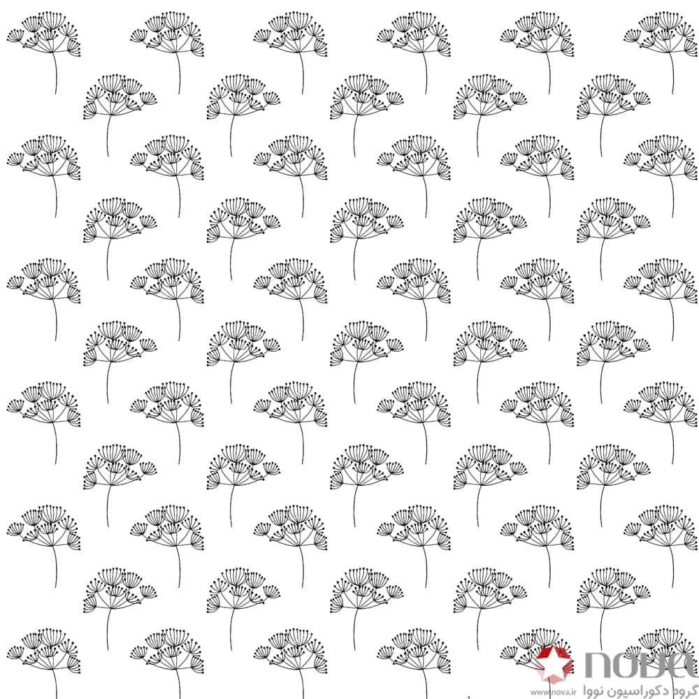 عکس محصول پرده سیلویت پترن فانتزی کد PAT-44