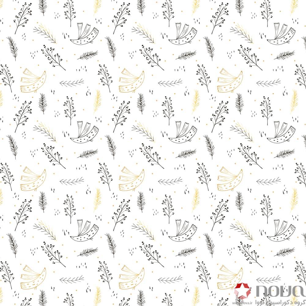 عکس محصول پرده زبرا پلیسه پترن فانتزی کد PAT-46
