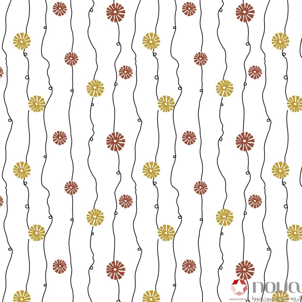 عکس محصول پرده سیلویت پترن فانتزی کد PAT-48