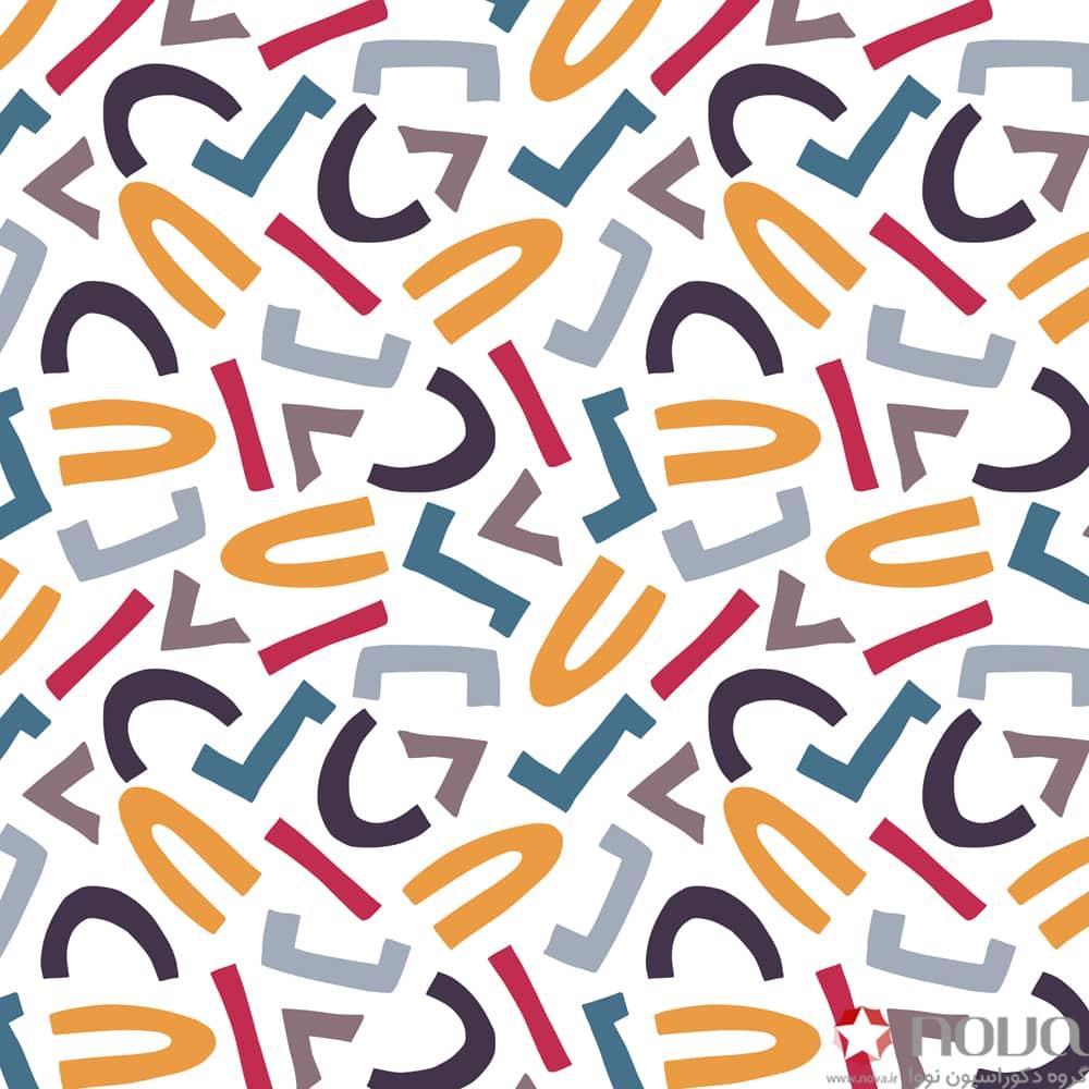 عکس محصول پرده زبرا پترن فانتزی طرح کد PTA-56