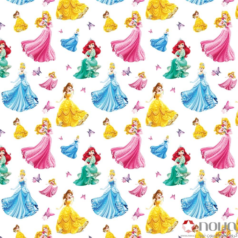 عکس محصول پرده شب و روز 1 سانتی پترن کودک طرح پرنسس دیزنی کد PAT-64