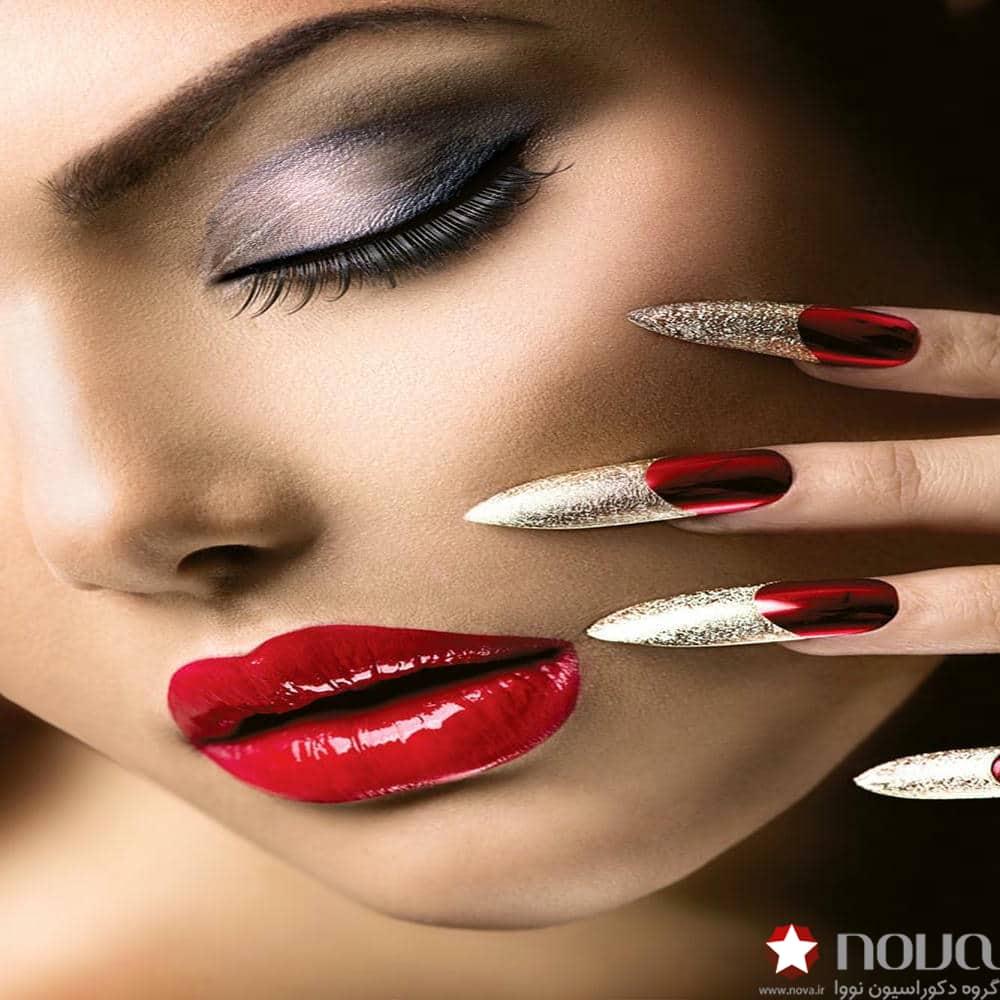 عکس محصول پرده شب و روز 1 سانتی تصویری طرح سالن زیبایی کد BSN-01