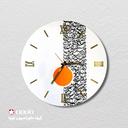 ساعت دیواری مدرن طرح هنری کد CLK-39